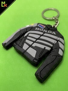 Изображение 3, BMSP 001 Брелок "Хонда куртка серая" 5.7х6.5см MASHINOKOM
