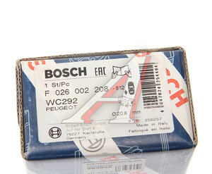 Изображение 5, F026002208 Цилиндр тормозной задний PEUGEOT 207 BOSCH