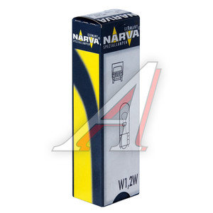Изображение 1, 170403000 Лампа 24V W1.2W W2x4.6d NARVA