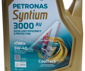 Изображение 2, 70179M12EU Масло моторное 3000 AV 5W40 синт.5л SYNTIUM PETRONAS