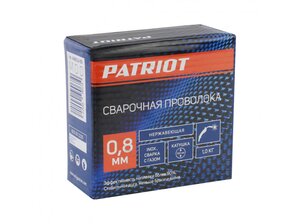 Изображение 2, 605002225 Проволока сварочная d=0.8мм 1.0кг из нержавеющей стали PATRIOT