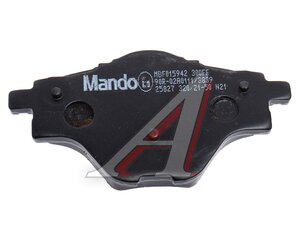 Изображение 3, MBF015942 Колодки тормозные CITROEN C4 Grand Picasso задние (4шт.) MANDO