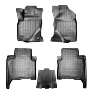 Изображение 1, NPA11-C88-230 Коврик салона TOYOTA Fortuner (15-) полиуретан (5 предм.) NORPLAST