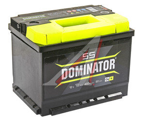 Изображение 2, 6СТ60(0) Аккумулятор DOMINATOR 60А/ч обратная полярность