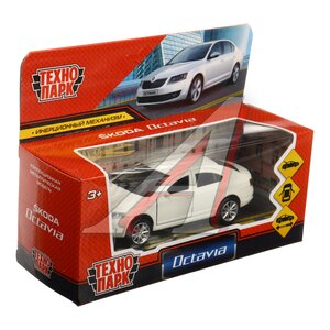 Изображение 4, OCTAVIA-12-WH (72) Модель автомобиля SKODA OCTAVIA металлическая ТЕХНОПАРК