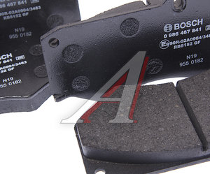Изображение 3, 0986467841 Колодки тормозные MERCEDES G (W463) передние (4шт.) BOSCH