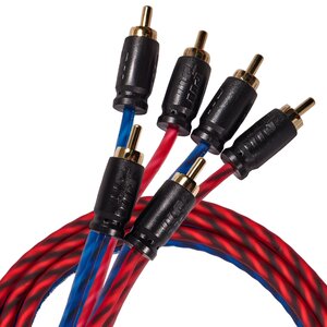 Изображение 3, Headshot RCA-24-030-SS Кабель RCA 2х4 0.3м KICX