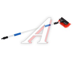 Изображение 2, м21200 Щетка для мойки автомобиля телескопическая 130-200см под шланг МАЯКАВТО