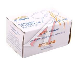 Изображение 4, KWBP0266E Колодки тормозные ВАЗ-2110 передние (4шт.) KORWIN