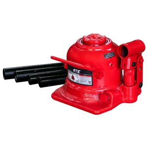 Изображение 1, GTE-TH810002 Домкрат бутылочный 10т 125-215мм низкопрофильны 2-х плунжерный GTE