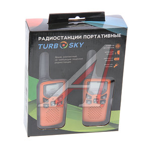 Изображение 3, T 25 ORANGE Рация 2шт. TURBOSKY