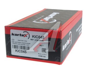 Изображение 5, KIC045 Катушка зажигания HYUNDAI Elantra (06-), i30 KIA Ceed (06-) KORTEX
