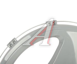 Изображение 3, МК-ПЛ-Л02 Колпак колеса R-22.5 заднего пластик (серый) Лучи ТТ