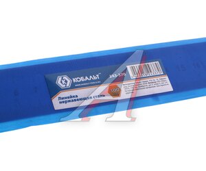 Изображение 4, 243-370 Линейка 30см металлическая КОБАЛЬТ