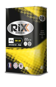 Изображение 1, RX0007TPN Масло моторное TP N SP/GF-6A 5W30 синт.4л RIXX