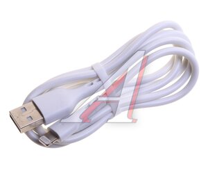 Изображение 1, CB-107-U8(1.0)-W Кабель iPhone (5-) 2.4A 1м белый WIIIX
