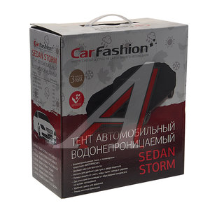 Изображение 1, 42157 Тент на автомобиль (M) 440х185х120см черный CARFASHION