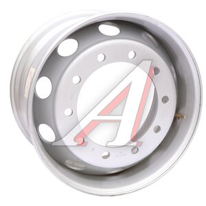 Изображение 1, 2239D Диск колесный МАЗ, DAF, VOLVO (11.75-22.5 ET135) рулевая ось 14мм ASTERRO