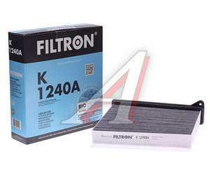 Изображение 2, K1240A Фильтр воздушный салона MITSUBISHI Lancer (03-), Outlander (03-08) угольный FILTRON