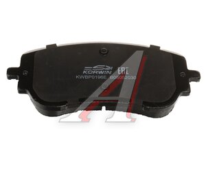 Изображение 3, KWBP0196E Колодки тормозные HAVAL H6 передние (4шт.) KORWIN