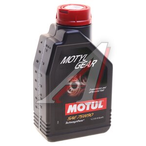 Изображение 1, 113523 Масло трансмиссионное MOTUL GEAR 75W90 GL-4/5 п/синт.1л