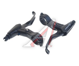 Изображение 2, FR-5 Рукоятка тормоза правая-левая алюминиевая 2шт. черная TOOPRE