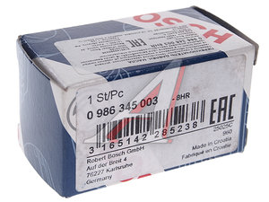 Изображение 4, 0986345003 Датчик давления масла NISSAN Micra, Primera 0.25-0.35Bar BOSCH