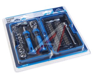 Изображение 2, 0033-38 Набор бит 1/4" 38 предметов с держателем VERTEXTOOLS