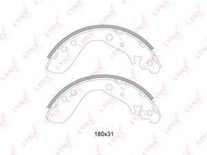 Изображение 1, BS3404 Колодки тормозные HONDA Jazz (02-08) задние барабанные (4шт.) LYNX