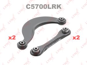 Изображение 1, C5700LRK Комплект рычагов задней подвески (4шт) LYNX