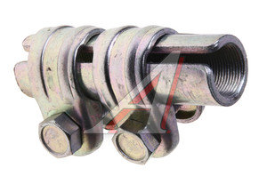 Изображение 1, 2101-3003052* Втулка ВАЗ-2101-2107 тяги рулевой регулировочная в сборе с хомутами