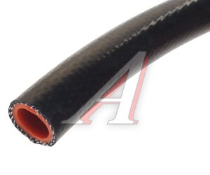 Изображение 1, ID-16-Black Шланг d=16мм силиконовый усиленный черный оранж вставка 1м TECHNIK