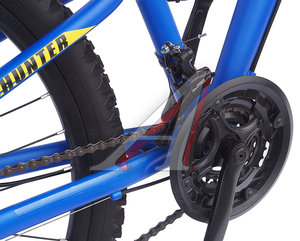 Изображение 3, T17B111 C Велосипед 26" 21-ск. двухподвесный дисковые тормоза (AL-рама) синий SHUNTER HILAND