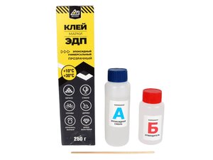 Изображение 4, ALL-0119 Клей эпоксидный двухкомпонентный 250г прозрачный ALL