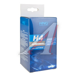 Изображение 5, 12443SW Лампа 12V H4 60/55W P43t Super White HNG