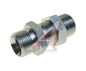 Изображение 2, 6B-12LN Адаптер BSP(Ш)3/4"-BSP(Ш)3/4" удлиненный (с гайкой, проходной) ZHHMC