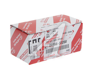 Изображение 2, 04466-33200 Колодки тормозные TOYOTA Rav 4 (2.0/2.2), Camry V40 (06-) задние (4шт.) OE