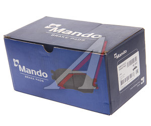 Изображение 3, MBF015522 Колодки тормозные FORD S-Max, Galaxy LAND ROVER Freelander VOLVO S80, V60, V70 передние (4шт.) MANDO