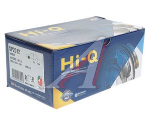Изображение 2, SP2012 Колодки тормозные HONDA Civic (06-) передние (4шт.) SANGSIN
