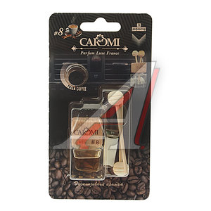 Изображение 1, DEF61439/С Ароматизатор воздуха на дефлектор (#8 Кофе) 6мл CAROMI