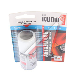 Изображение 1, KU-74005 Краска CHERY GF WOLFSBURG CREY серая с кистью 15мл KUDO