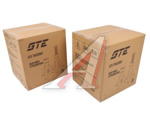 Изображение 6, GTE-TH512004 Стойка ремонтная 12т h=343-513мм 2шт винтовая GTE