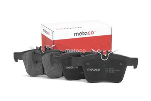 Изображение 1, 3010-172 Колодки тормозные MERCEDES C (W205) задние (4шт.) METACO
