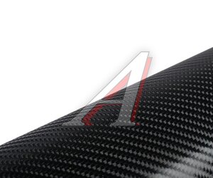 Изображение 2, ВПК4Д02(черная) ролик (9.5м) Пленка виниловая черная "4D" карбон 1.52х9.5м 170мк ролик