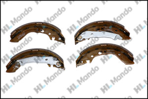 Изображение 5, MLH02 Колодки тормозные HYUNDAI Accent (95-) задние барабанные (4шт.) MANDO