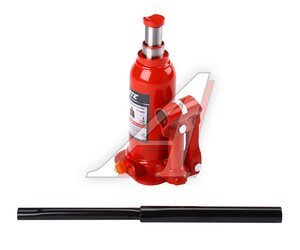 Изображение 2, GTE-TH80202 Домкрат бутылочный 2т 170-370мм 2-х штоковый GTE