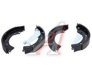 Изображение 2, 0986487697 Колодки тормозные HYUNDAI Getz (02-) (8") задние барабанные (4шт.) BOSCH