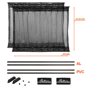 Изображение 3, ASPS-S-05 Шторка автомобильная для боковых стекол 50х42см ролик черная 2шт. AIRLINE