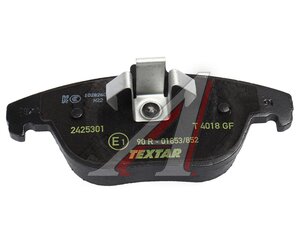 Изображение 5, 2425301 Колодки тормозные MERCEDES C (W204) задние (4шт.) TEXTAR