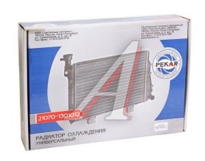 Изображение 2, 2107-1301012 Радиатор ВАЗ-2107 алюминиевый PEKAR